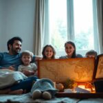 Escape room para familia en casa cuando llueve: plan rápido